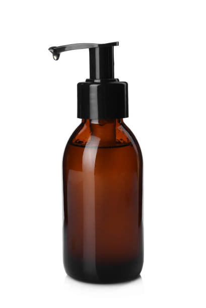 istock Bottle of hydrophilic oil isolated on white 1433111592