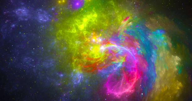istock Fantastic abstract background from stars and galactic in space. Fractal spiral. 1433118073