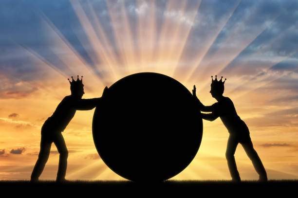istock Conceptual scene of selfish people 1433124090