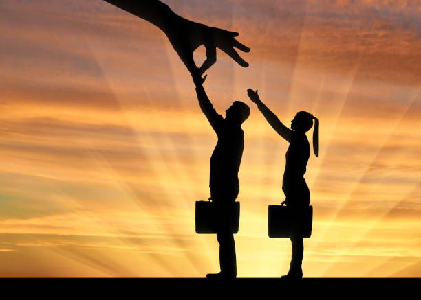 istock Concept of gender inequality in discrimination 1433127263