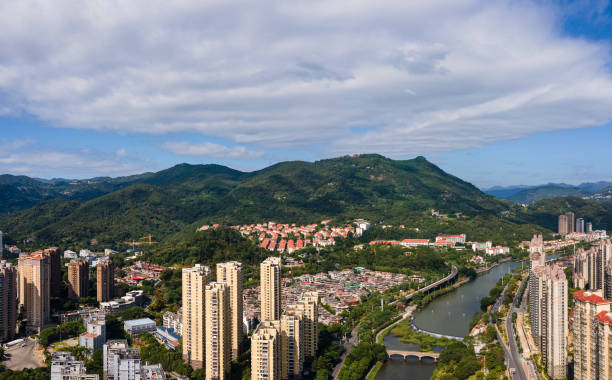 istock Livable urban housing along the river 1433130529