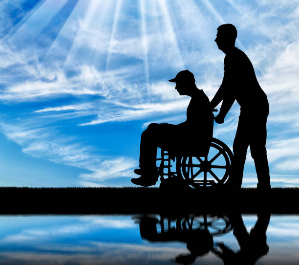 istock Concept of caring for people with disabilities 1433132488