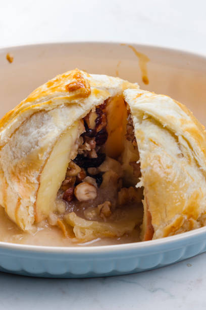 istock filled apple baked in crispy dough 1433133298