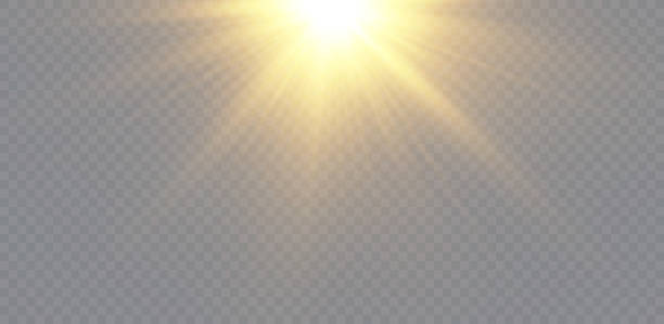 istock Golden light vectors.Bright gold star.Light flash.Gold glitter. 1433134296
