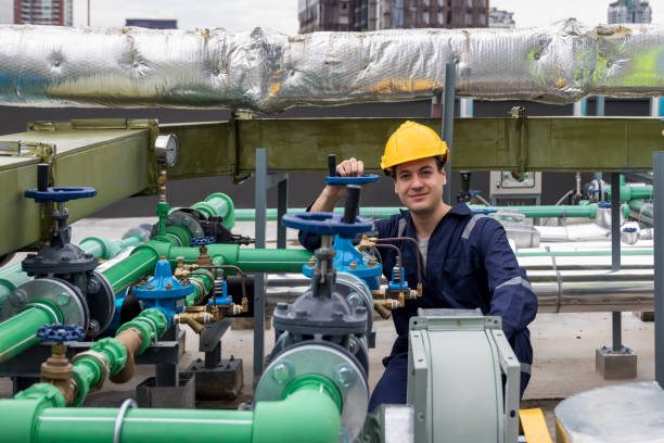istock Industrial engineer work on site. engineer visit and inspection site engineer at industrial site. Inspector engineer check and working on site 1433134305