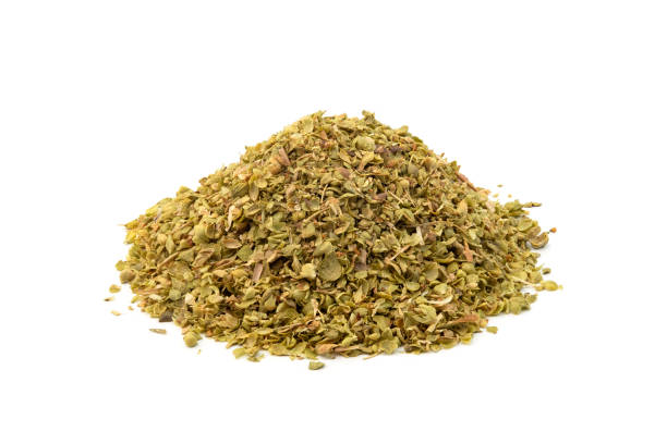 istock Heap of Organic dried oregano leaf 1433135644