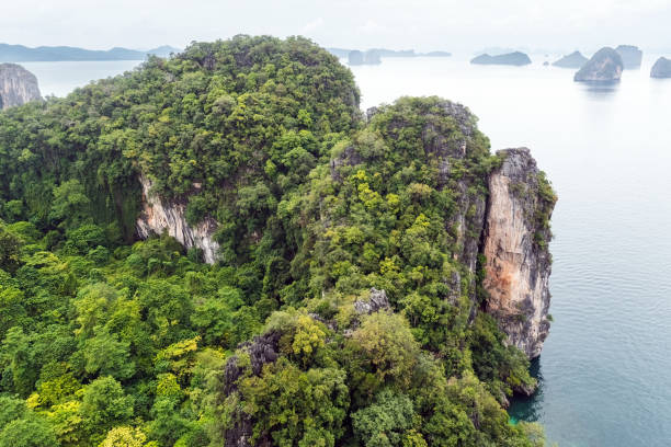 istock Viewpoint on tropical island in Thailand. Summer vacation trip 1433141786
