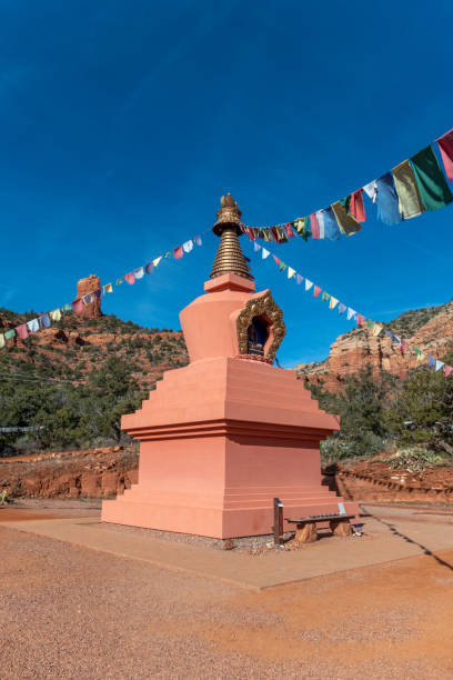 istock buddhistic Amitabha Stupa at Peace Park in Sedona 1433144044