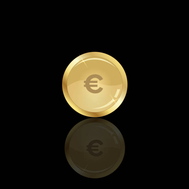 istock Gold coins. Dollar. Euro. Swiss frank. Yen. Pund sterling. 1433155315