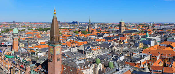 istock Copenhagen Skyline Panorama -  Denmark 1433160085