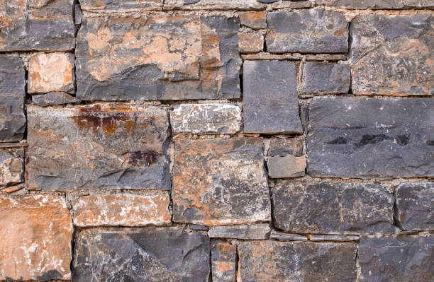 Closeup of aged stone wall texture Closeup of aged stone wall texture stonewall creek stock pictures, royalty-free photos & images