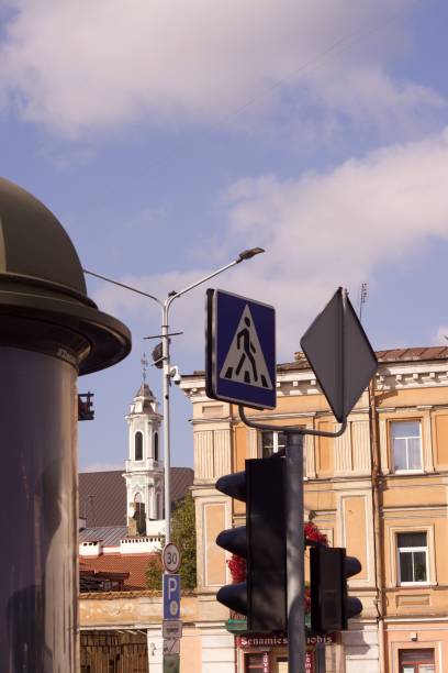 istock Vilnius city, building 1433176954