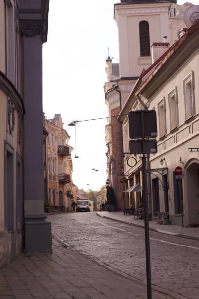 istock Vilnius city, building 1433177313