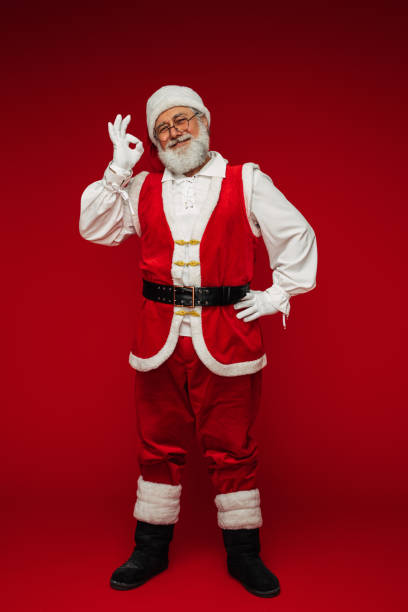 istock Happy, real, funny Santa Claus 1433177691
