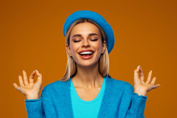 istock Beautiful emotional woman using smart phone 1433179470