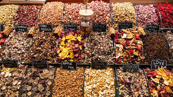The spices market in Dubai