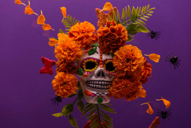 istock Dia De Los Muertos or Day of the Dead Celebration Background. 1433190507