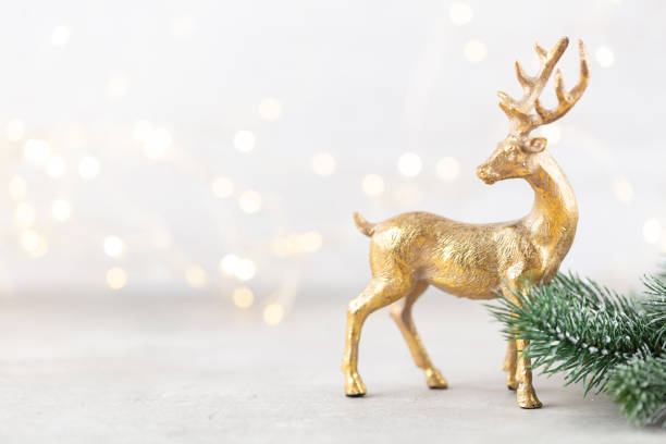 istock Christmas background with fir branches, decor on bohek background. 1433192455