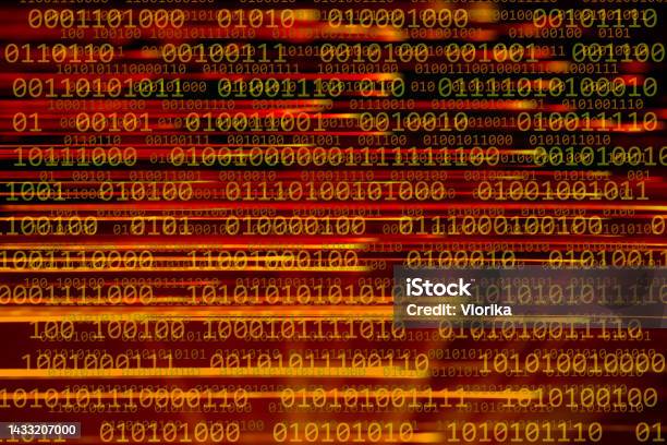 Binary Code Background Stock Photo - Download Image Now - Binary Code ...