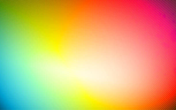 Abstract blurry bright rainbow colored background Modern bright multi-colored blurred smooth summer abstract rainbow vector background lgbt history month stock illustrations
