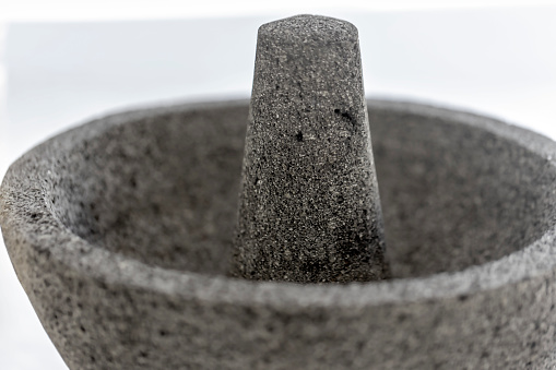Mexican Molcajete  is stone tools, the traditional Mexican version of the mortar and pestle