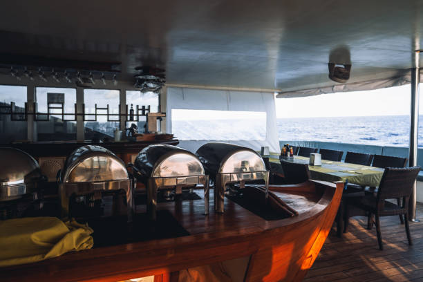 istock A ship restaurant area, no people 1433219649