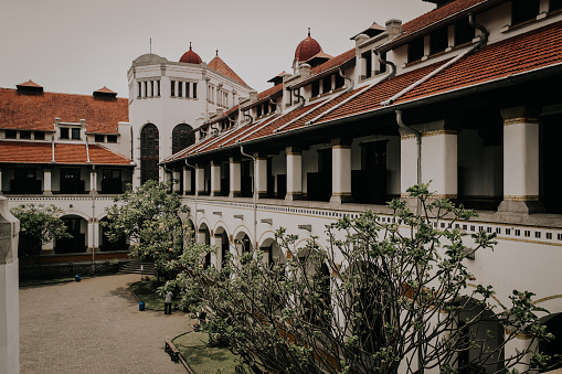 One of the popular tourist destination in Semarang. People call it Lawang Sewu or The thousand of doors.