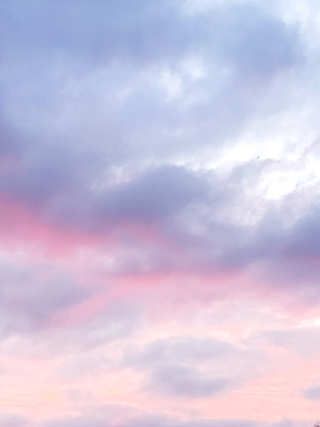 Pink, Blue and Purple Sunset background - Heaven