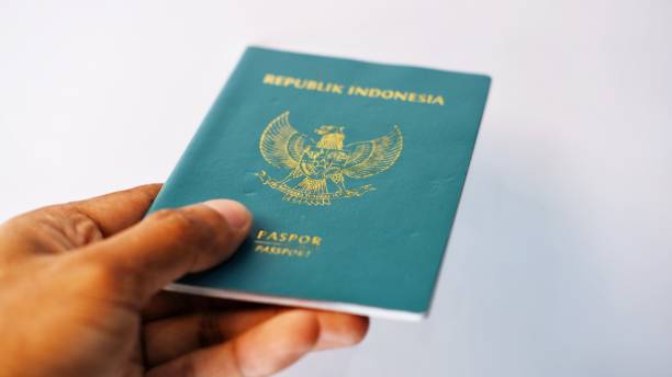 istock Indonesian passport, Indonesian passport 1433259191