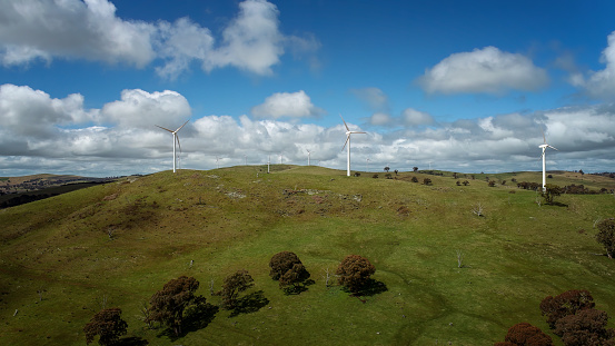 Carcoar wind farm in Central New South Wales