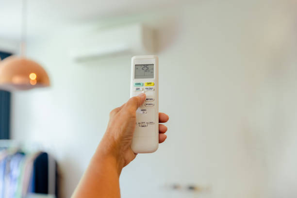 istock Sustainability, saving electricity with air condition. 1433266845