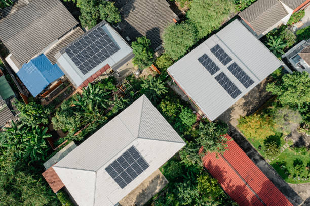 istock Sustainability, solar cell domestic home. 1433266938