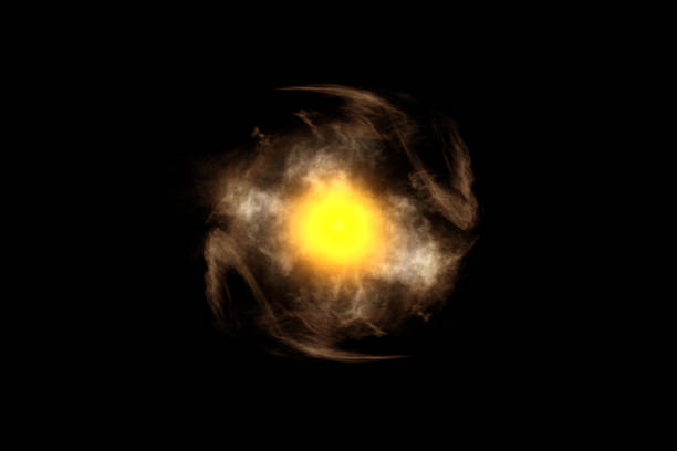 Textured Smoke,Abstract black,isolated on black background