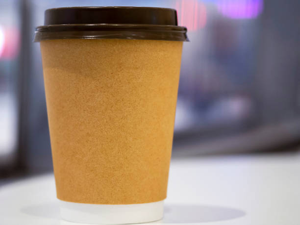istock A glass of coffee on the table. 1433289283