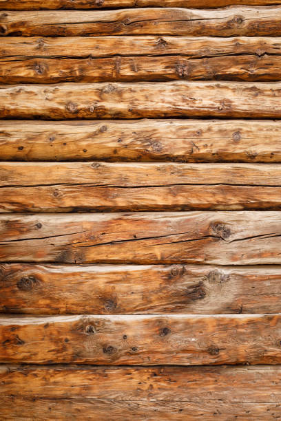 istock Old Wood texture  Knotted wood Brown backgrounds 1433296955