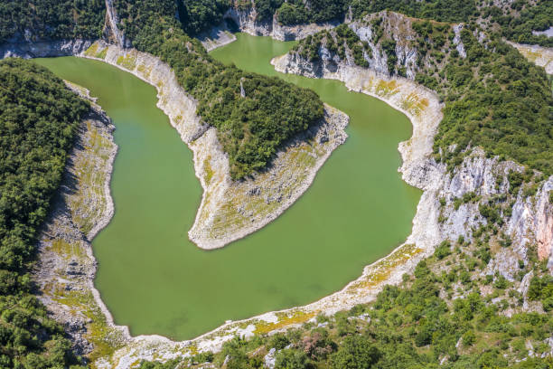 istock Meanders of Uvac river in Serbia 1433308646