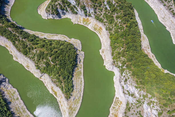 istock Meanders of Uvac river in Serbia 1433308681
