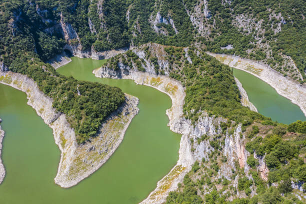 istock Meanders of Uvac river in Serbia 1433308815