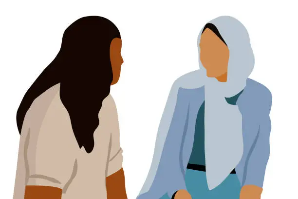 Vector illustration of Women equality