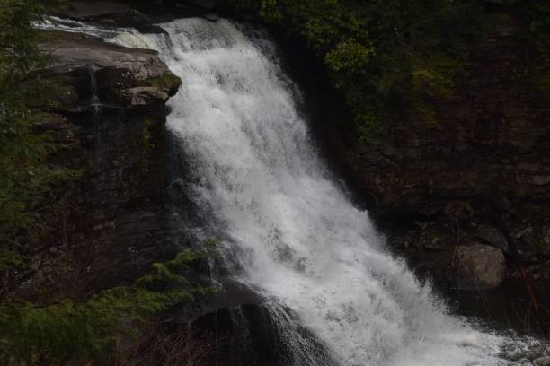 istock Rocky waterfall in the forest 1433344785