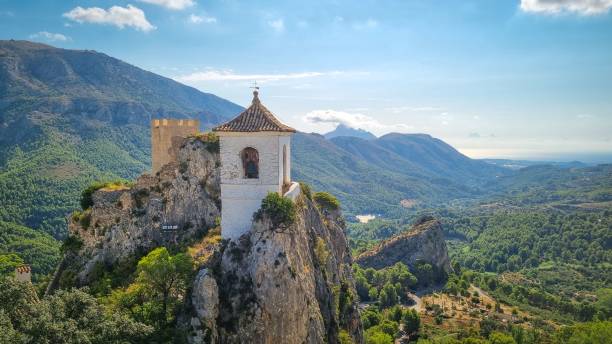 Entrance to the tourist town of Guadalest, Spain