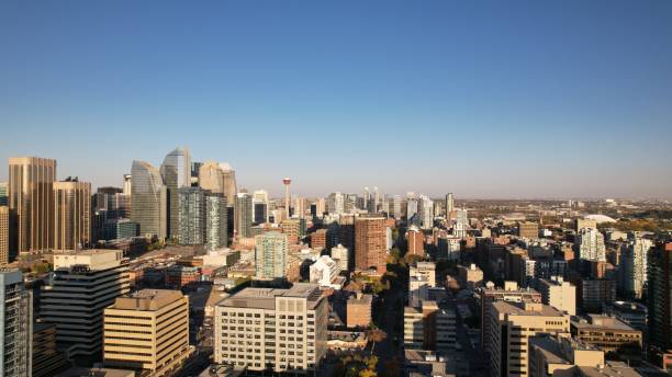 istock Cityscape of Calgary, Canada captured under sunlight 1433355364