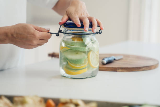 istock Various plastic containers for storing food and fruit 1433360904