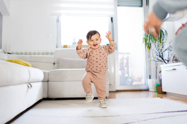 istock First steps of my baby 1433365917