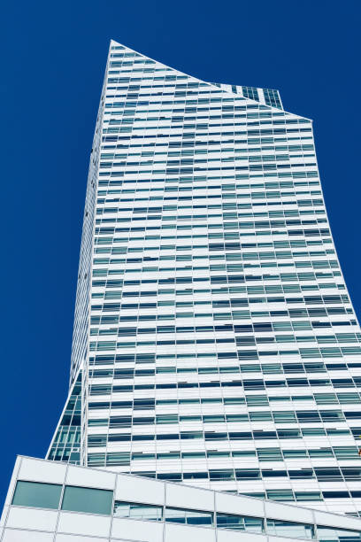 istock Glass skyscraper of modern architecture. 1433379901