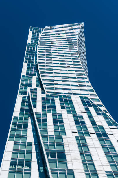istock Glass skyscraper of modern architecture. 1433379902
