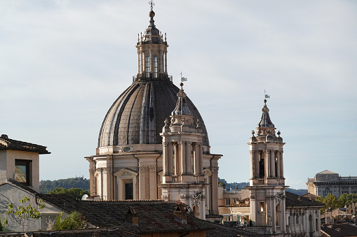 View of Rome architecture.