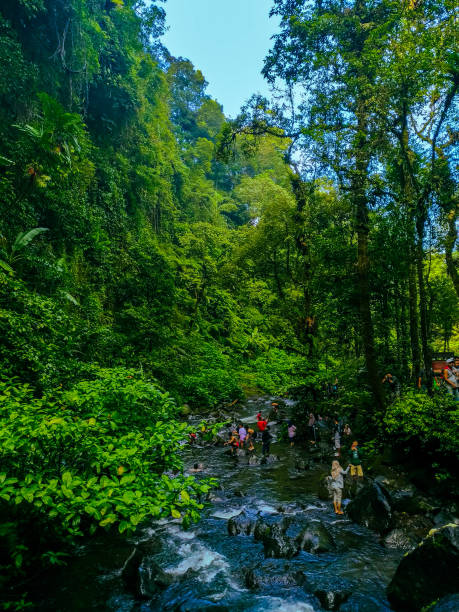 istock Many People are Enjoying Mountain Water Tourism 1433383702