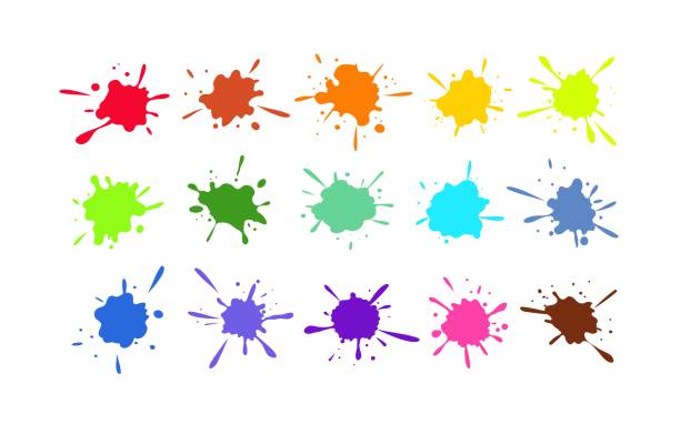 100+ Rainbow Paint Splatter Clip Art Stock Illustrations, Royalty-Free