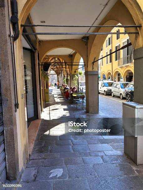 Alley In Padua In Venetia In Italy Stock Photo - Download Image Now - Color Image, Italy, Nature